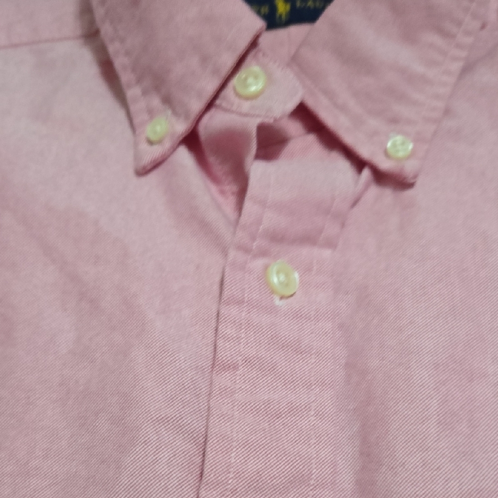 Ralph Lauren Men's Button-Down Shirt in Pink - Picture 4 of 7